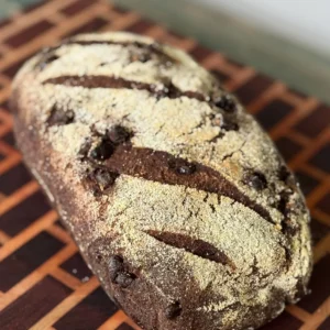 Double Chocolate Sourdough Bread (gluten free)